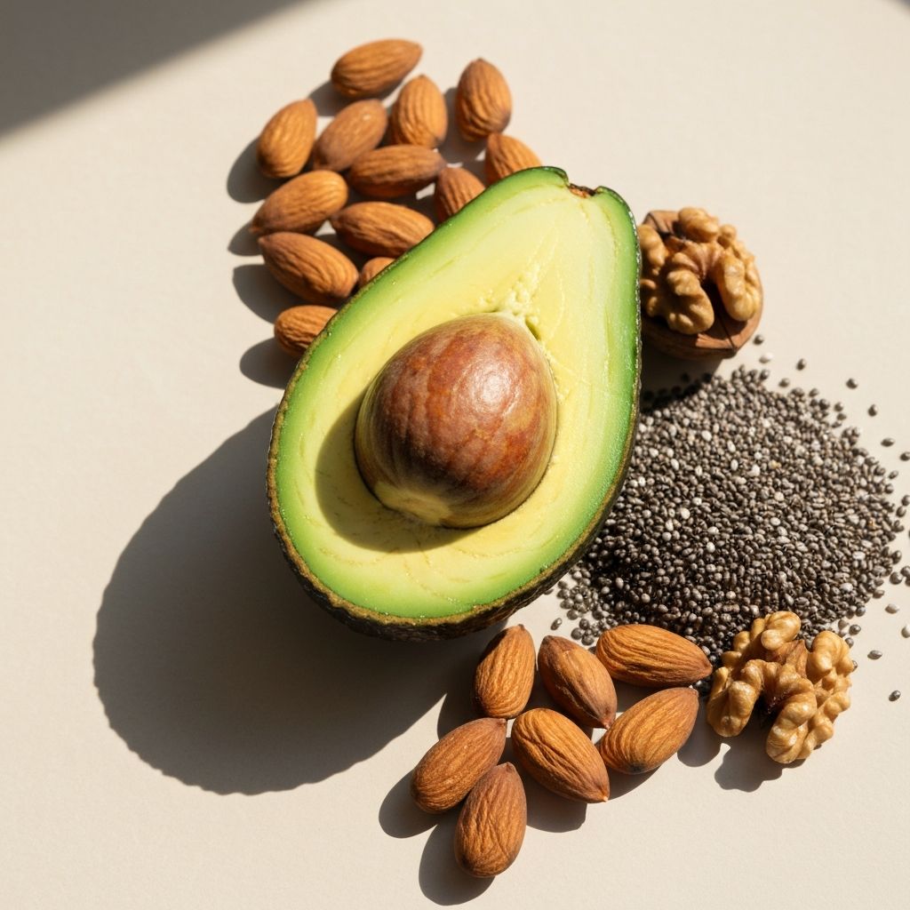 Healthy fats sources